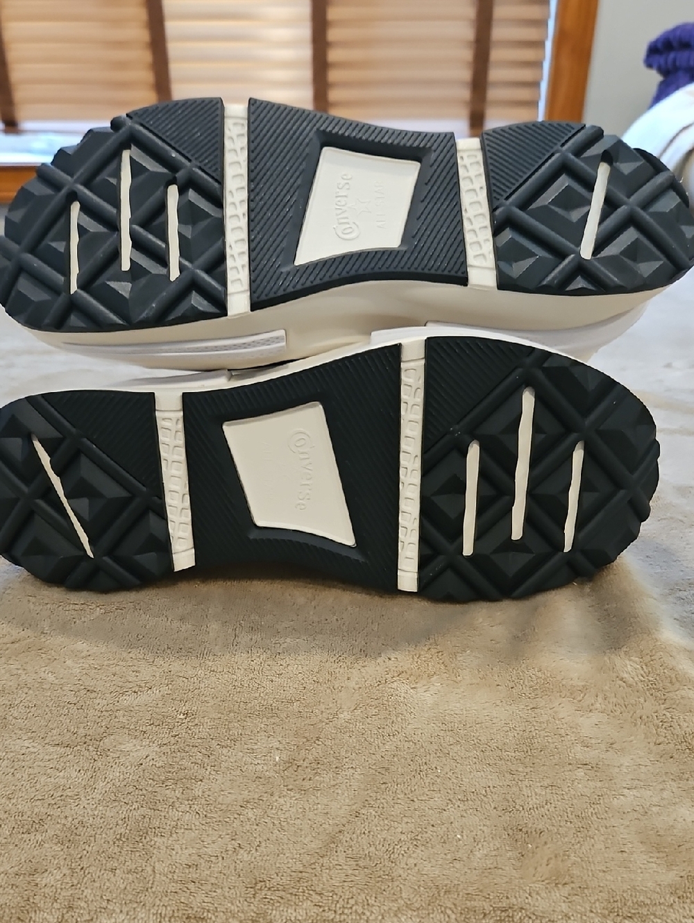 NWT Converse Off-White High-Top Canvas Sneakers - Picture 4 of 7